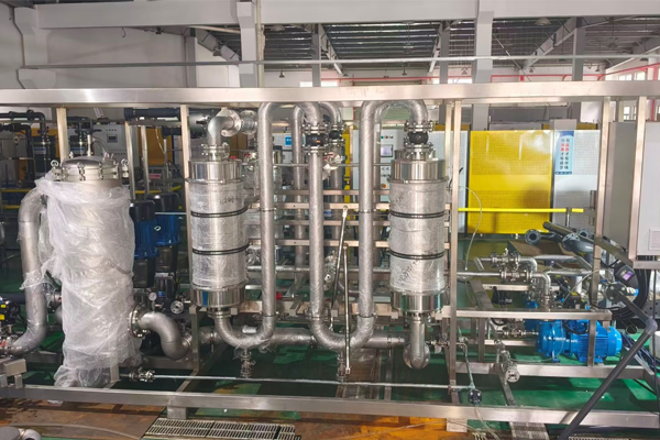 100M³/H BOILER FEED WATER MEMBRANE DEGASSING SYSTEM, RUSSIA
